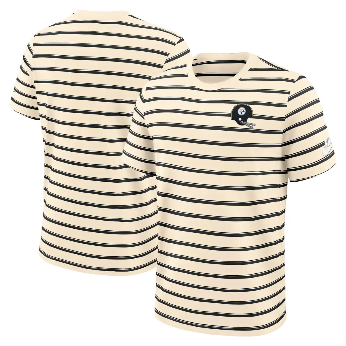 Pittsburgh Steelers NFL Nike Rewind Club Striped T-Shirt