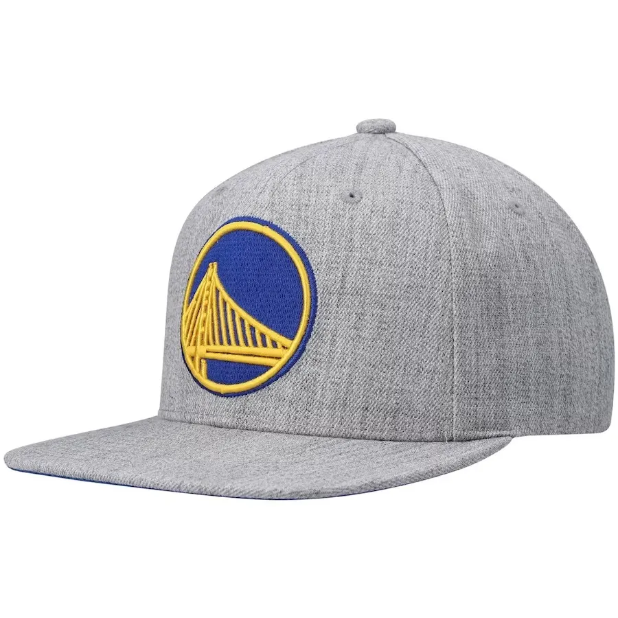 Golden State Warriors NBA Mitchell & Ness Team Heather 2.0 Snapback