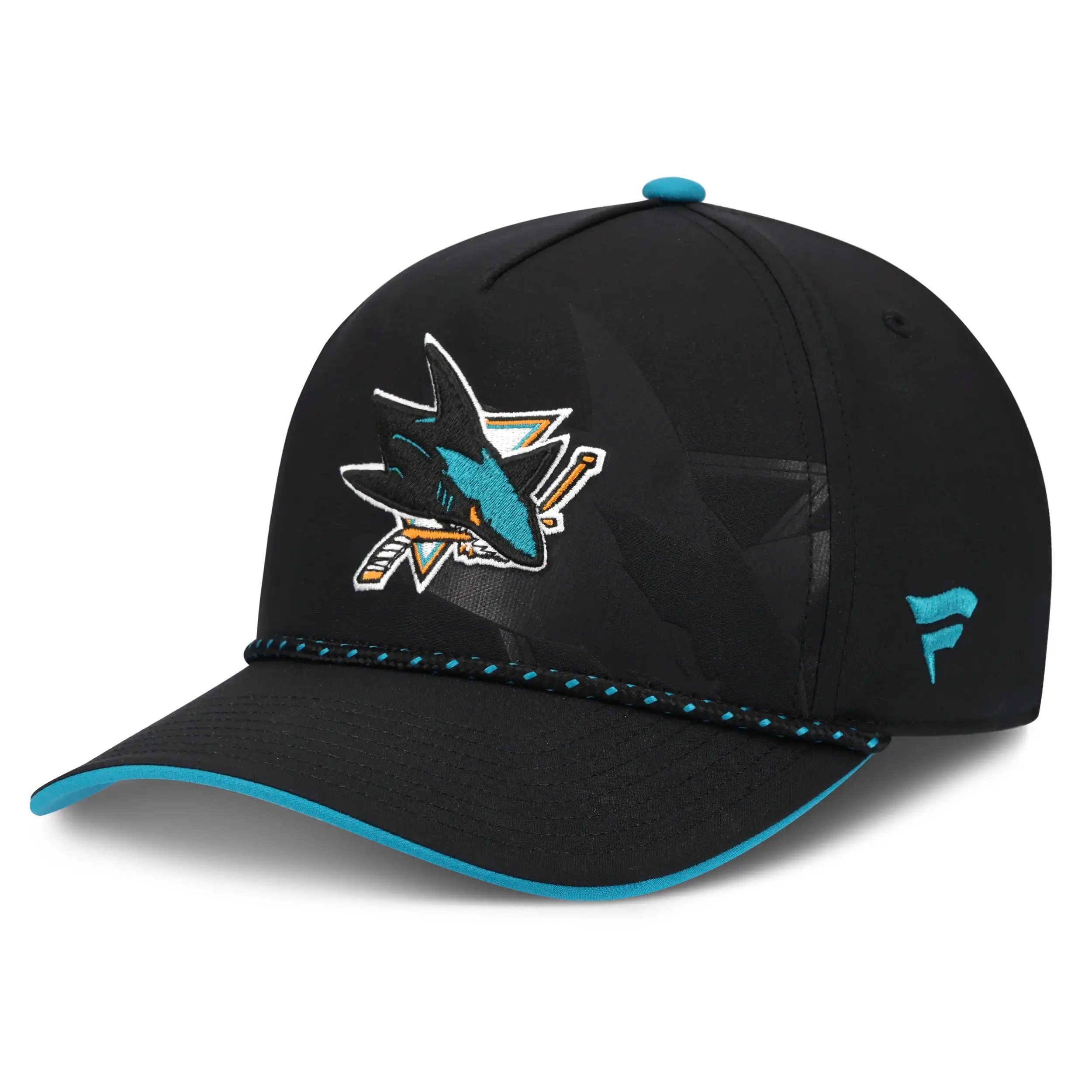 San Jose Sharks NHL Fanatics Draft 2026 Snapback Schwarz / Blau