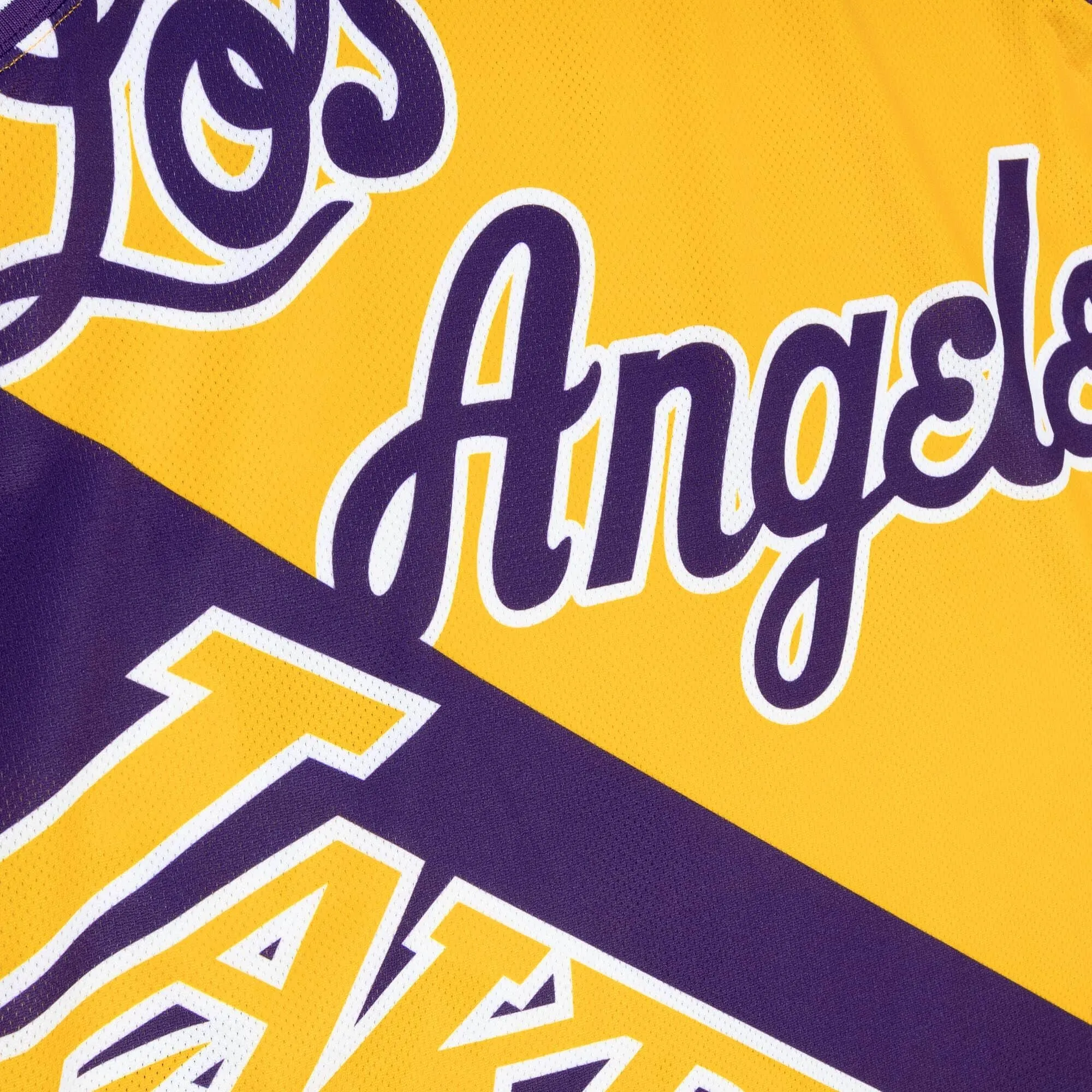 Los Angeles Lakers NBA Mitchell & Ness Big Face Fashion 5.0 Tank Top Los Angeles Lakers NBA Mitchell & Ness Big Face Fashion 5.0 Tank Top