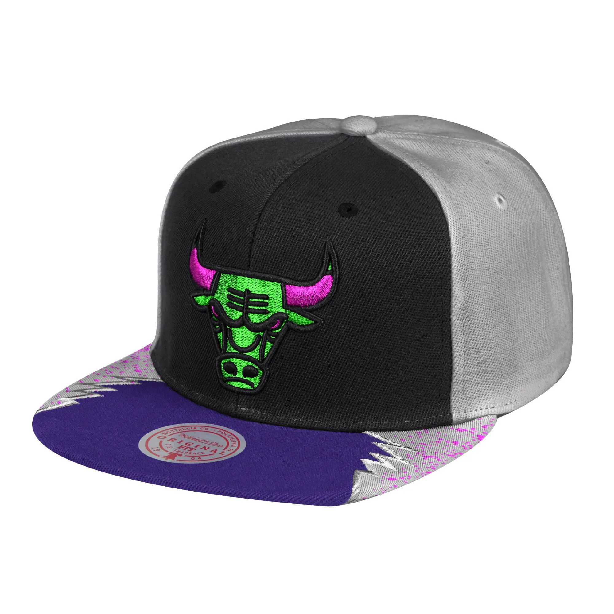 Chicago Bulls NBA Mitchell & Ness Day 5 Snapback Schwarz / Grau Chicago Bulls NBA Mitchell & Ness Day 5 Snapback Schwarz / Grau