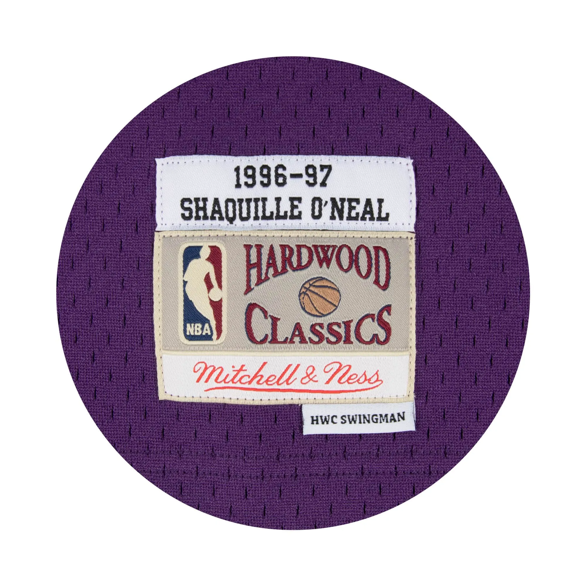 Shaquile O'Neal #34 Los Angeles Lakers 96 NBA Mitchell & Ness Swingman Trikot Lila Shaquile O'Neal #34 Los Angeles Lakers 96 NBA Mitchell & Ness Swingman Trikot Lila