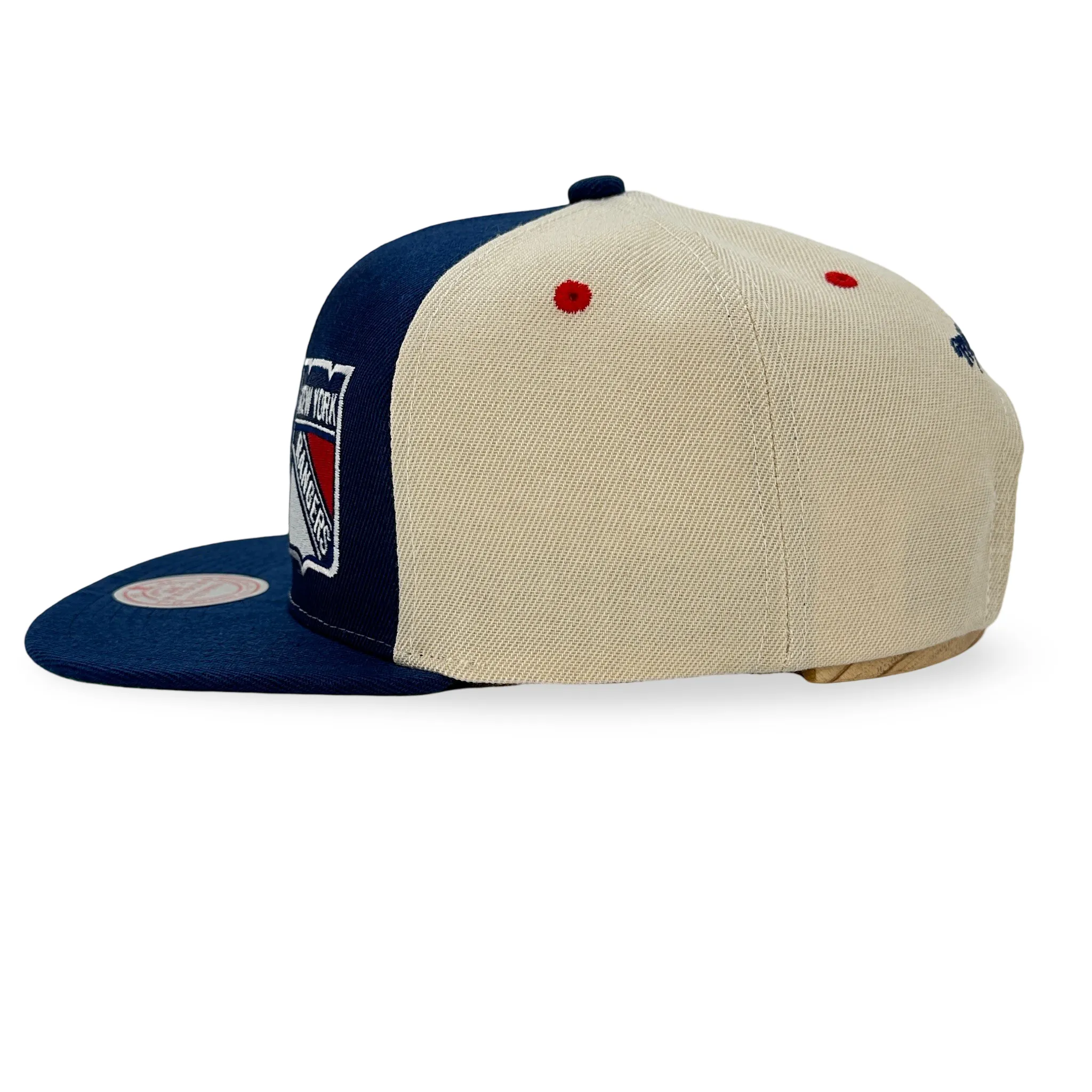 New York Rangers NHL Mitchell & Ness Pop Panel Snapback