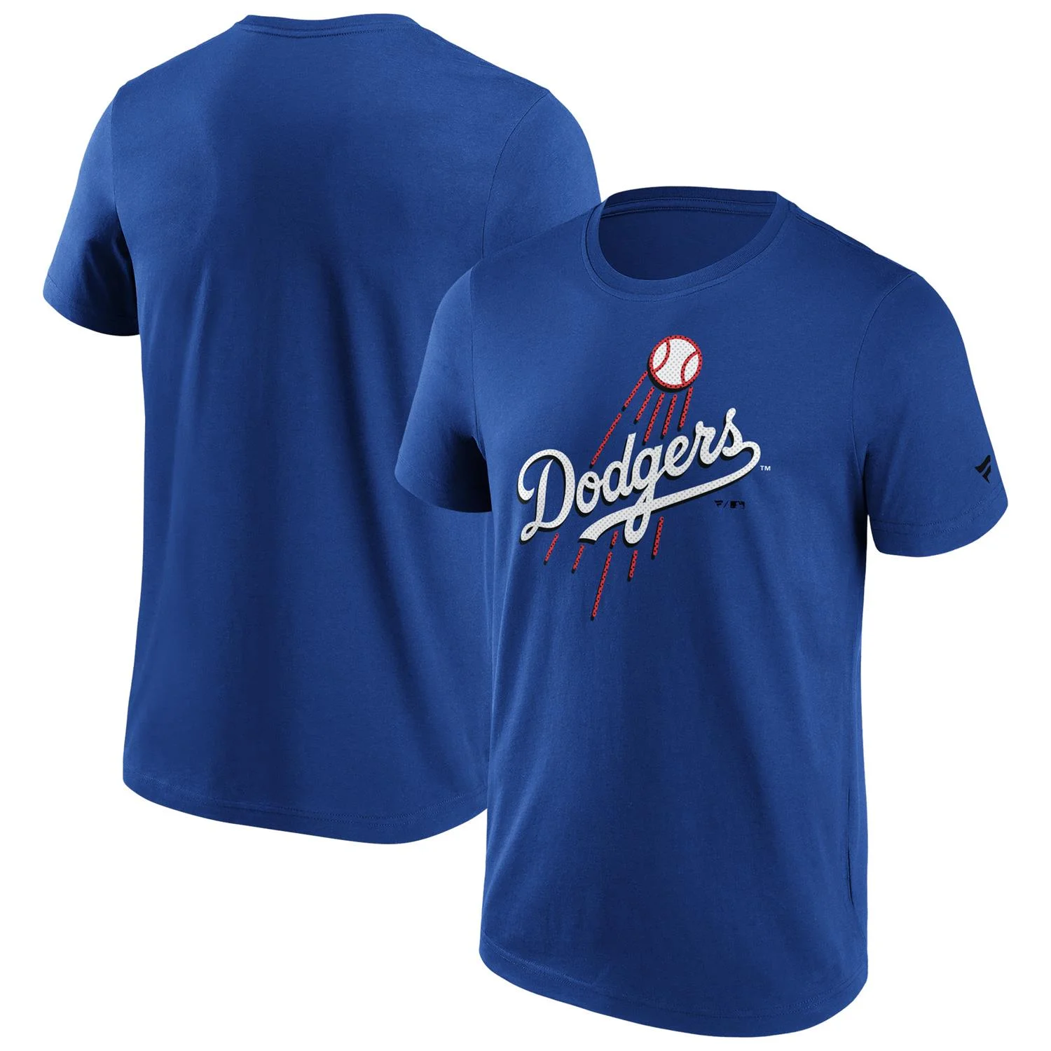 Los Angeles Dodgers MLB Fanatics Pop Art T-Shirt Blau