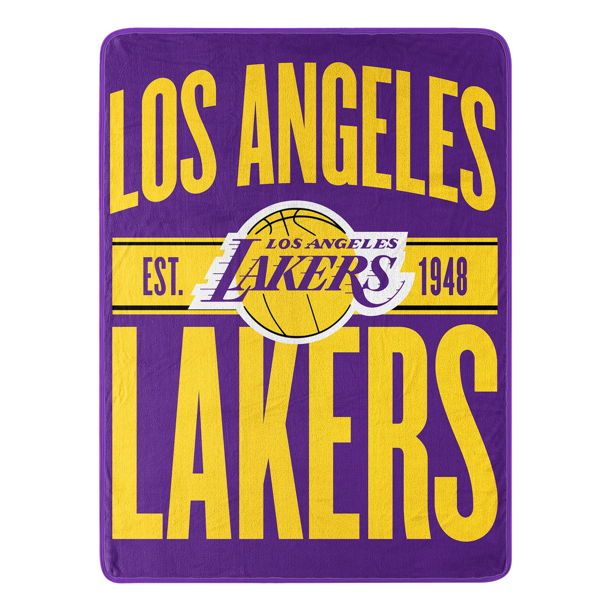 Los Angeles Lakers NBA Super Plush Clear Out Decke Los Angeles Lakers NBA Super Plush Clear Out Decke