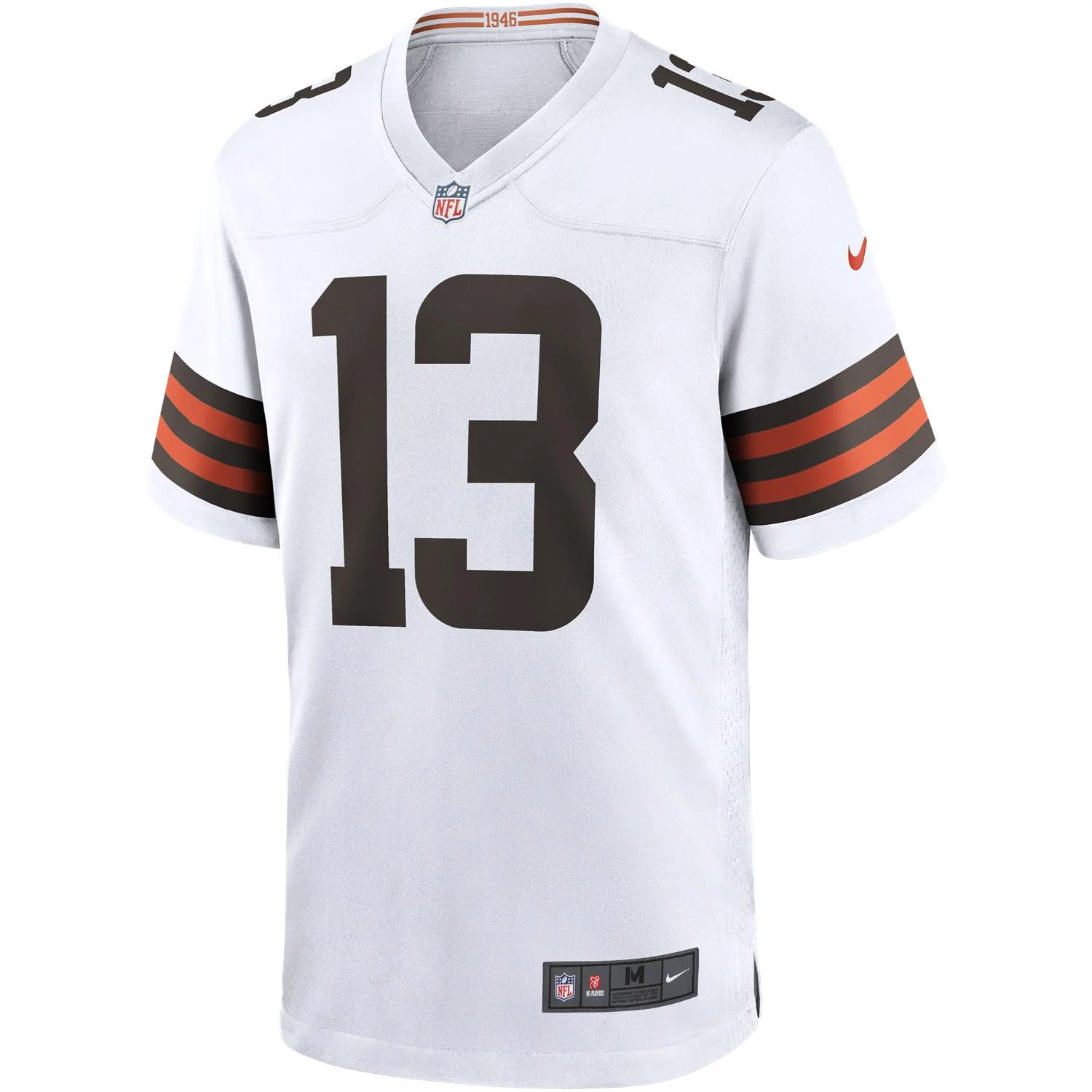 Odell Beckham Jr. #13 Cleveland Browns NFL Football Nike Game Trikot Weiß