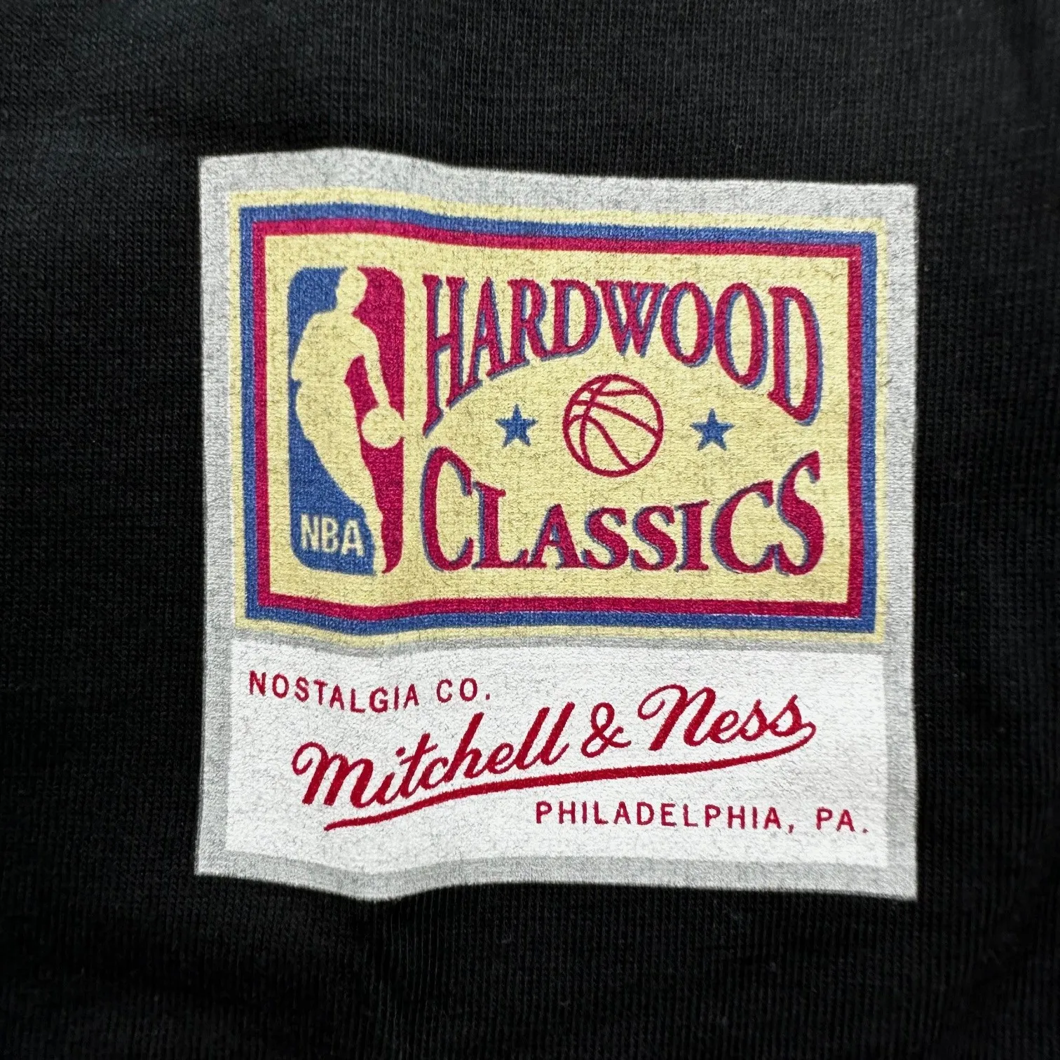 Los Angeles Lakers NBA Mitchell & Ness Team Logo T-Shirt Schwarz