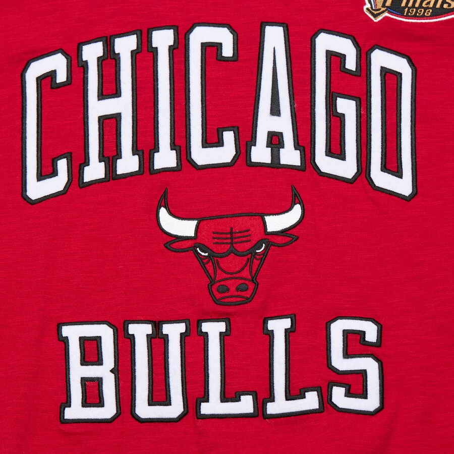 Chicago Bulls NBA Mitchell & Ness Legendary Slub 2.0 T-Shirt Rot Chicago Bulls NBA Mitchell & Ness Legendary Slub 2.0 T-Shirt Rot