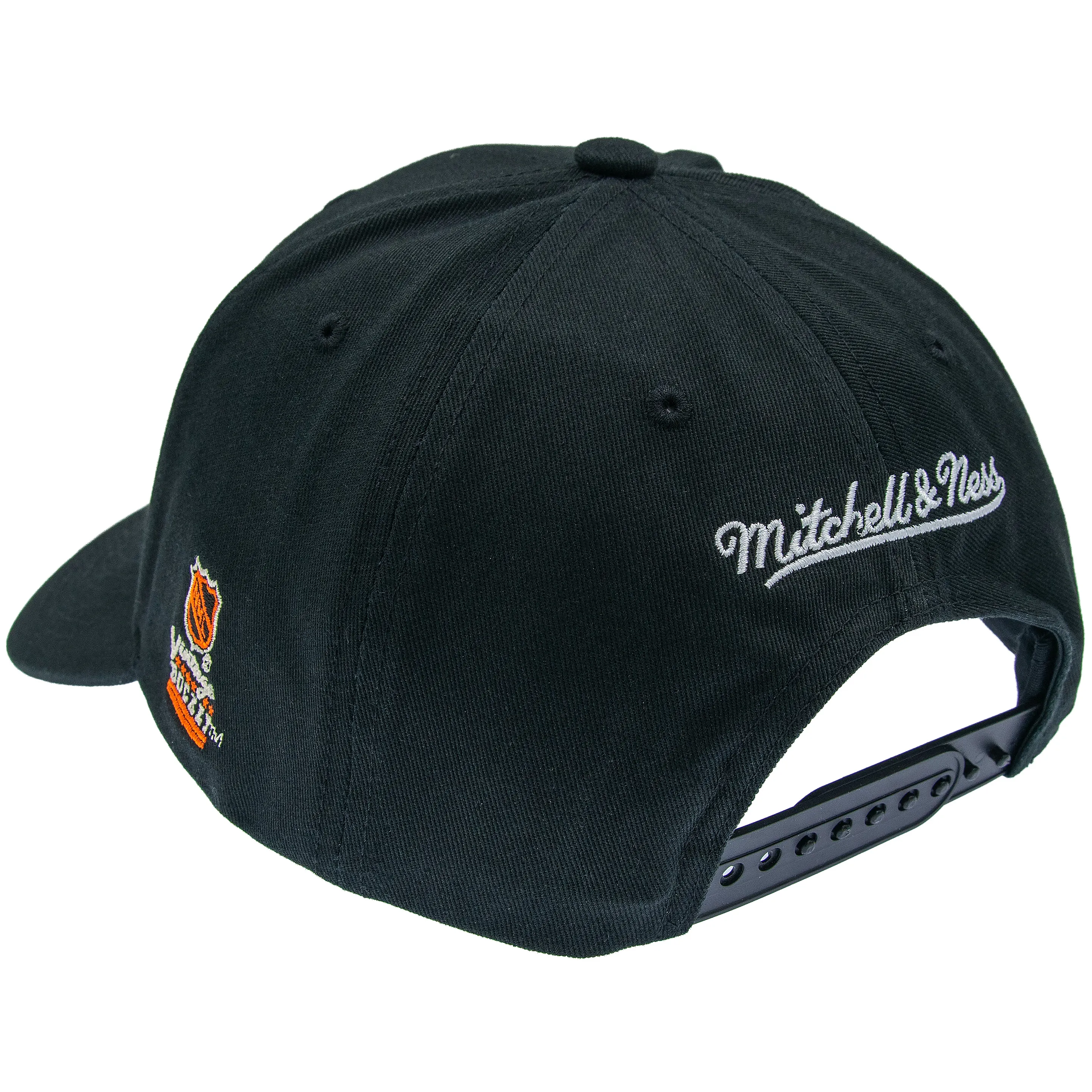 Pittsburgh Steelers NFL Mitchell & Ness Team Logo Low Pro Snapback Schwarz