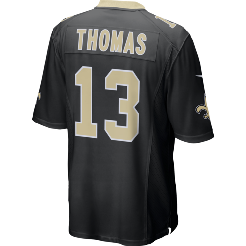 Michael Thomas #13 New Orleans Saints NFL Football Nike Game Trikot Schwarz