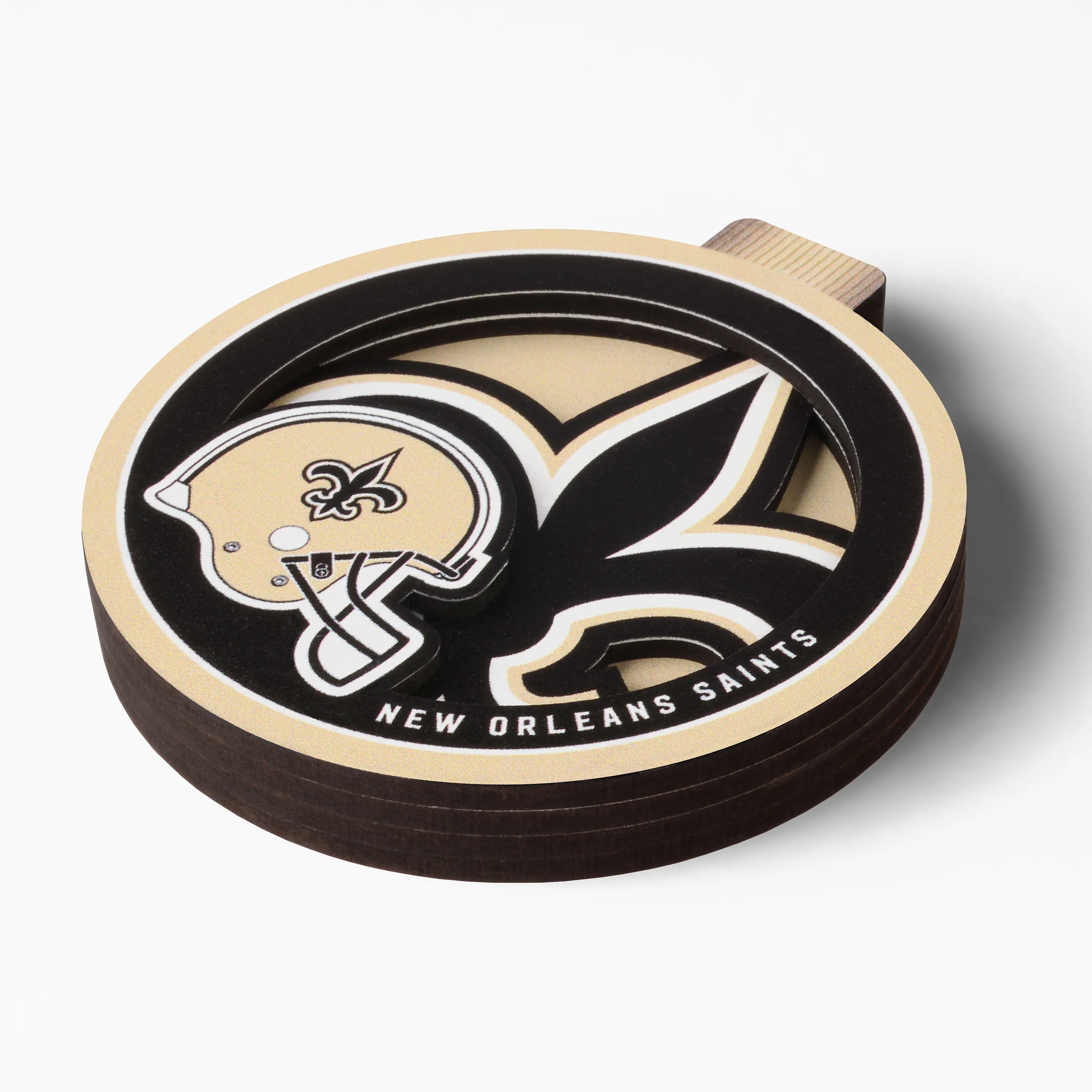 New Orleans Saints NFL YouTheFan! 3D Logo Baumschmuck