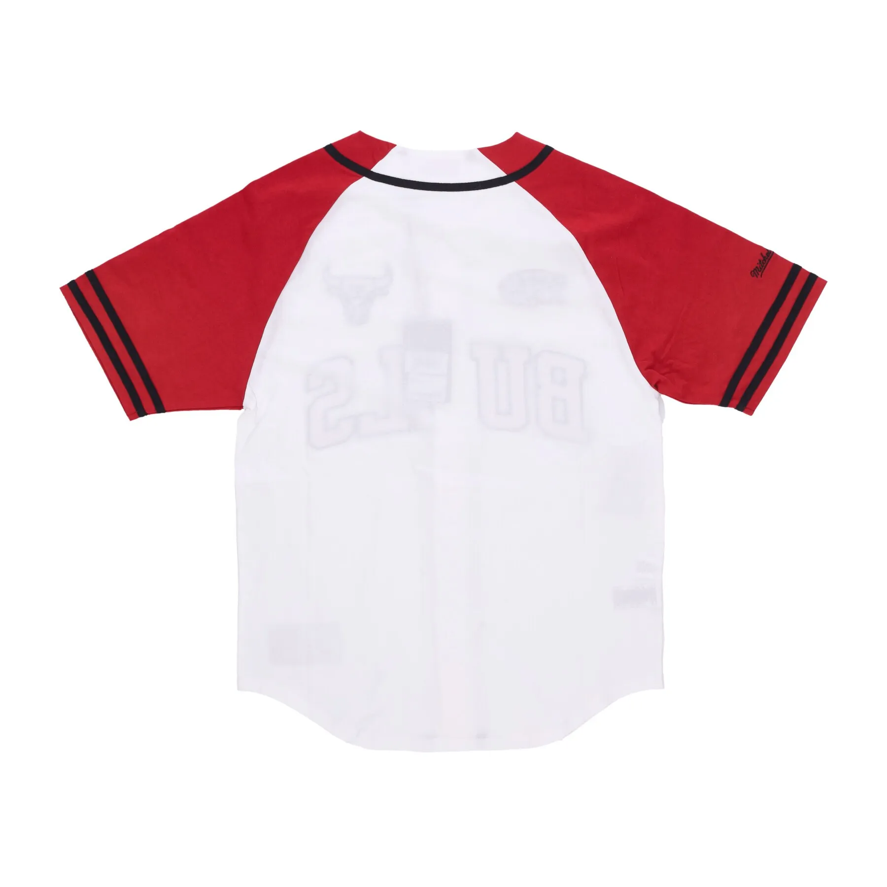 Chicago Bulls NBA Mitchell & Ness Practice Day Button Front Trikot Chicago Bulls NBA Mitchell & Ness Practice Day Button Front Trikot