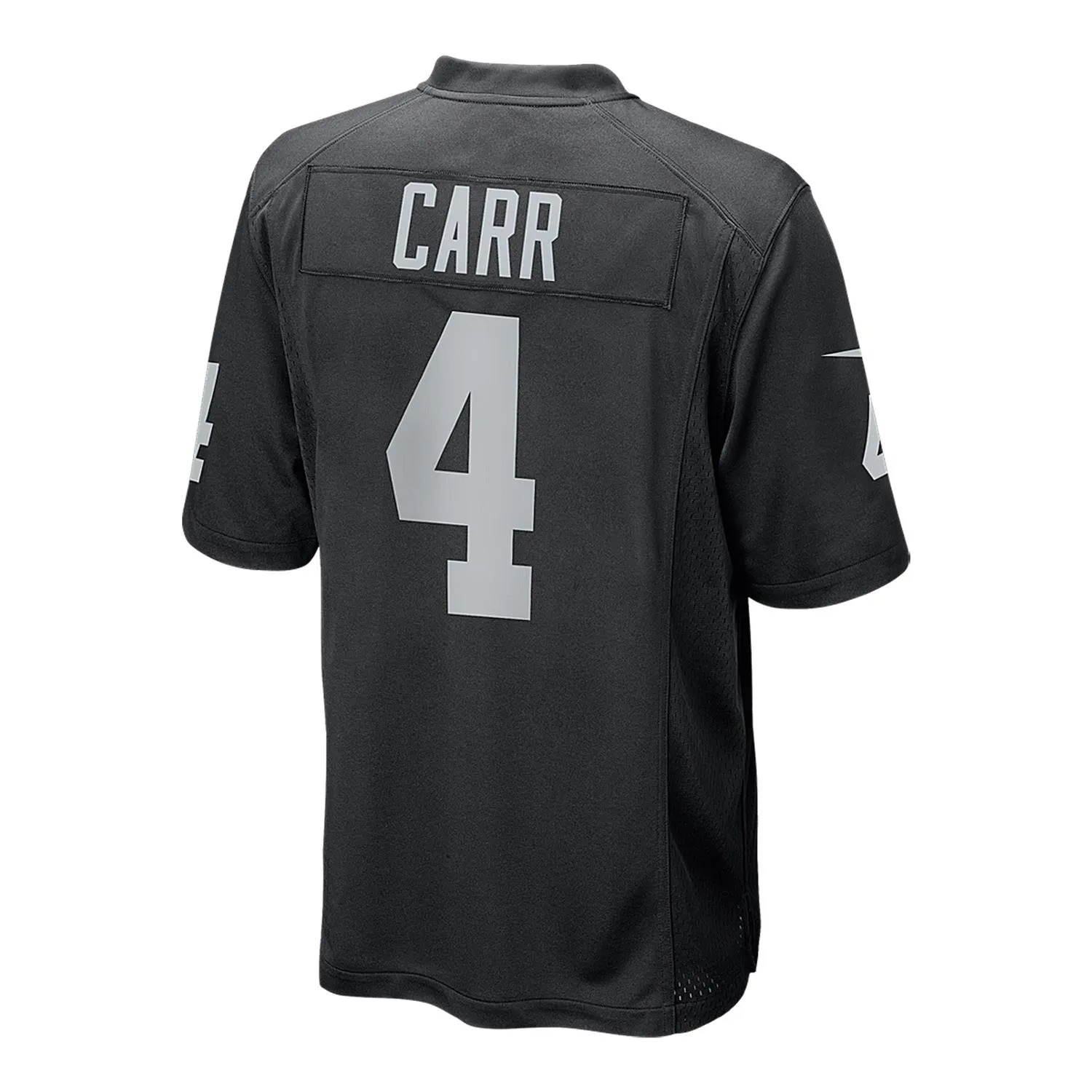 Derek Carr #4 Las Vegas Raiders NFL Football Nike Game Trikot Schwarz