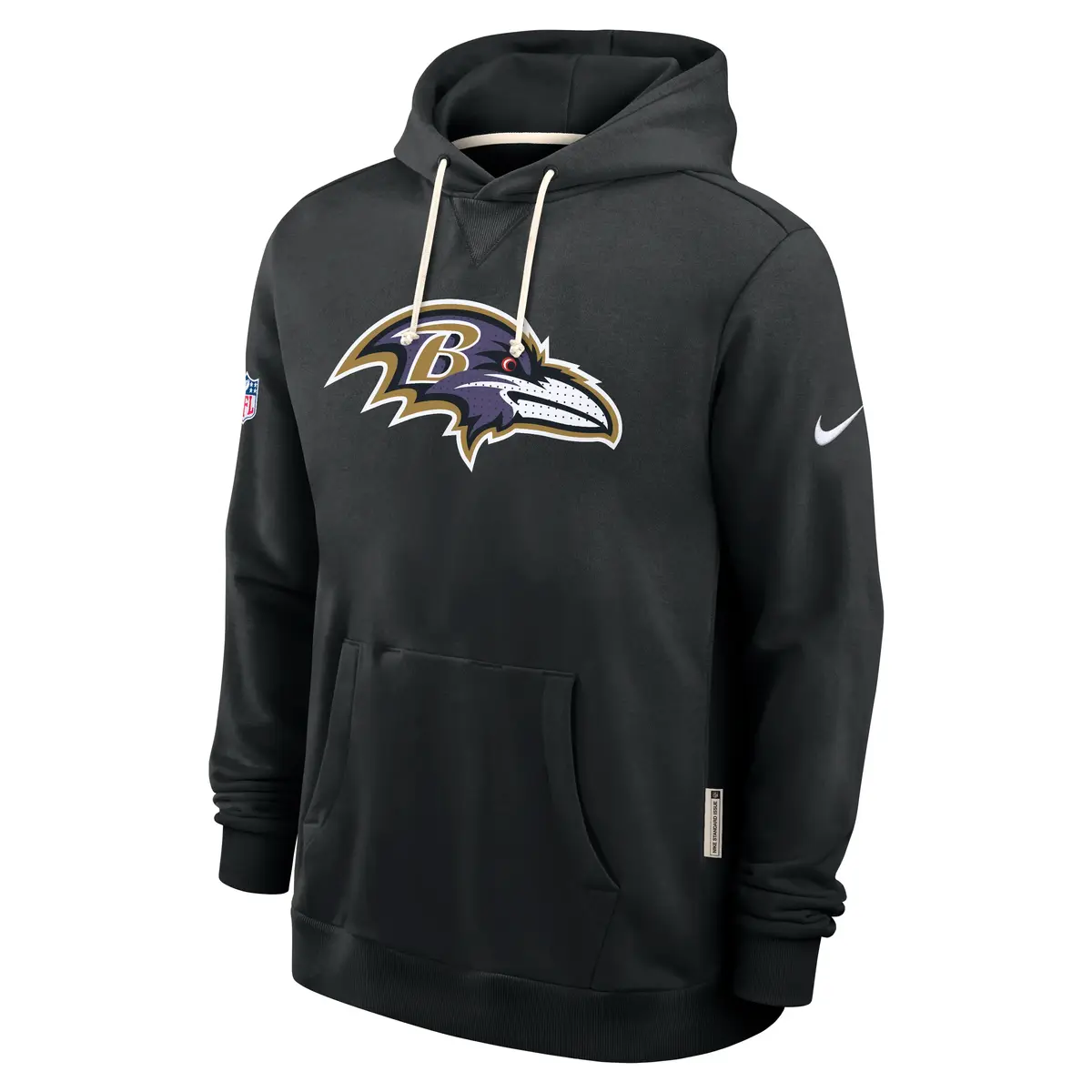 Baltimore Ravens NFL Nike Sideline 2025 Standard Issue Hoodie