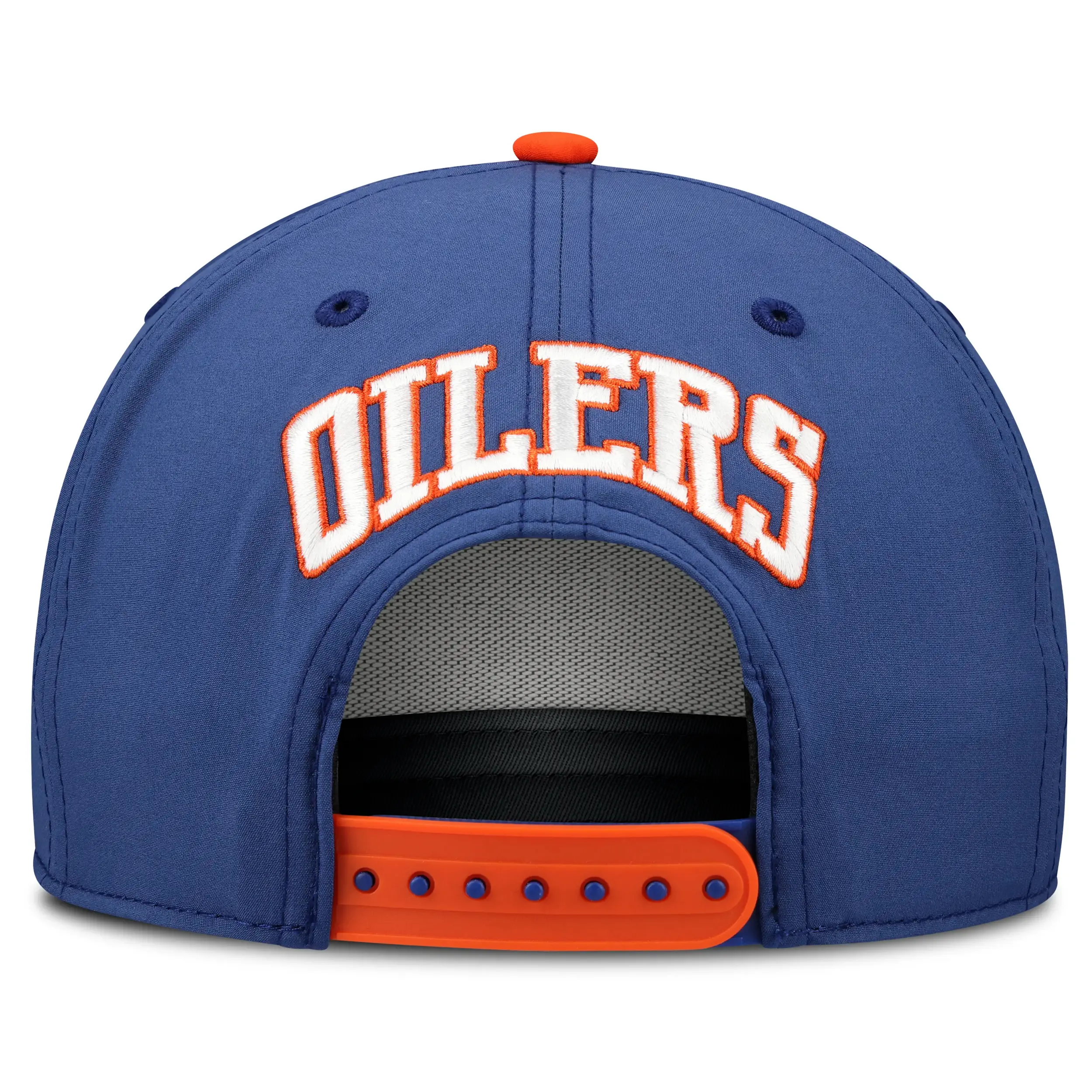Edmonton Oilers NHL Fanatics Draft 2026 Snapback Blau / Orange