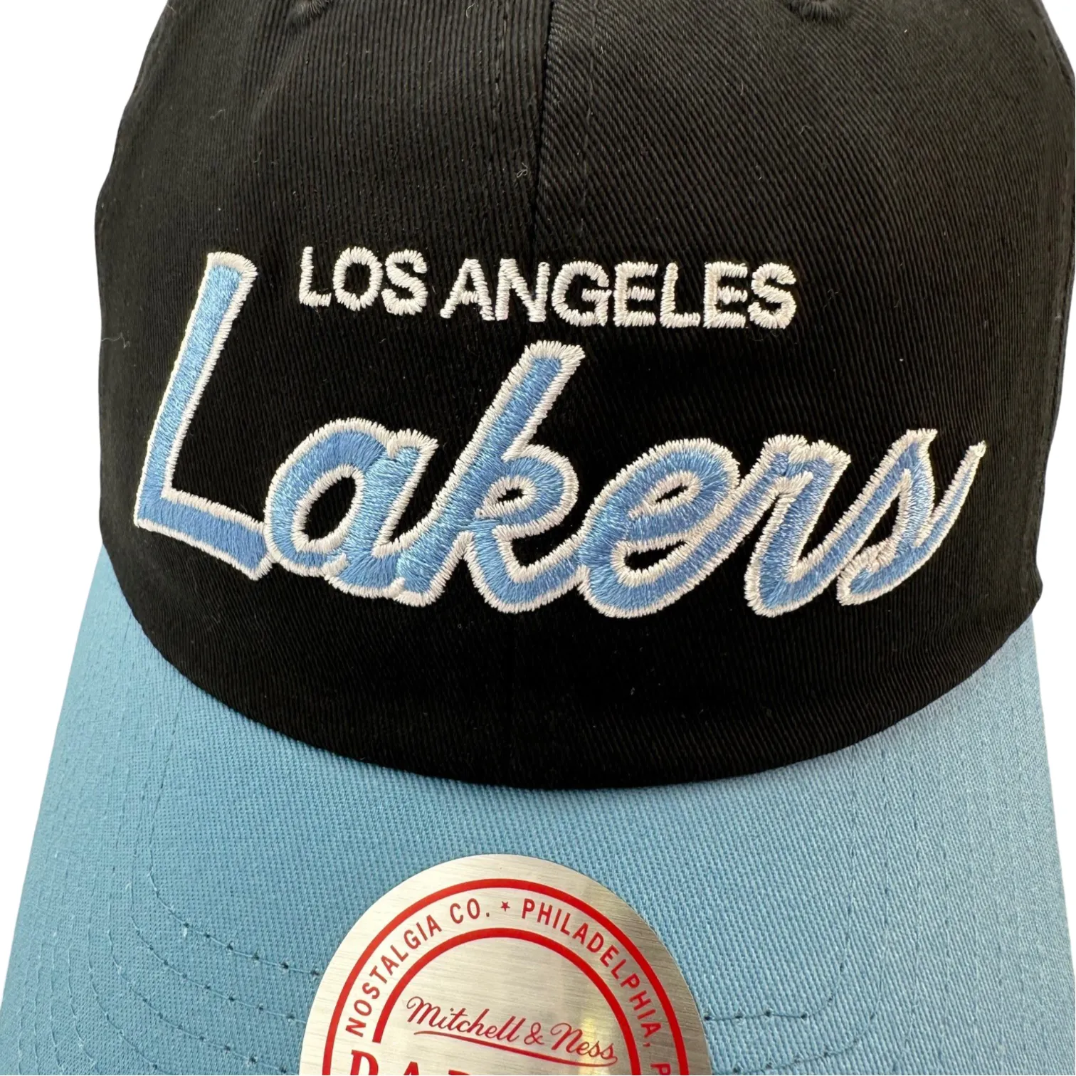 Los Angeles Lakers NBA Mitchell & Ness Team Script 2.0 Dad Strapback HWC Los Angeles Lakers NBA Mitchell & Ness Team Script 2.0 Dad Strapback HWC