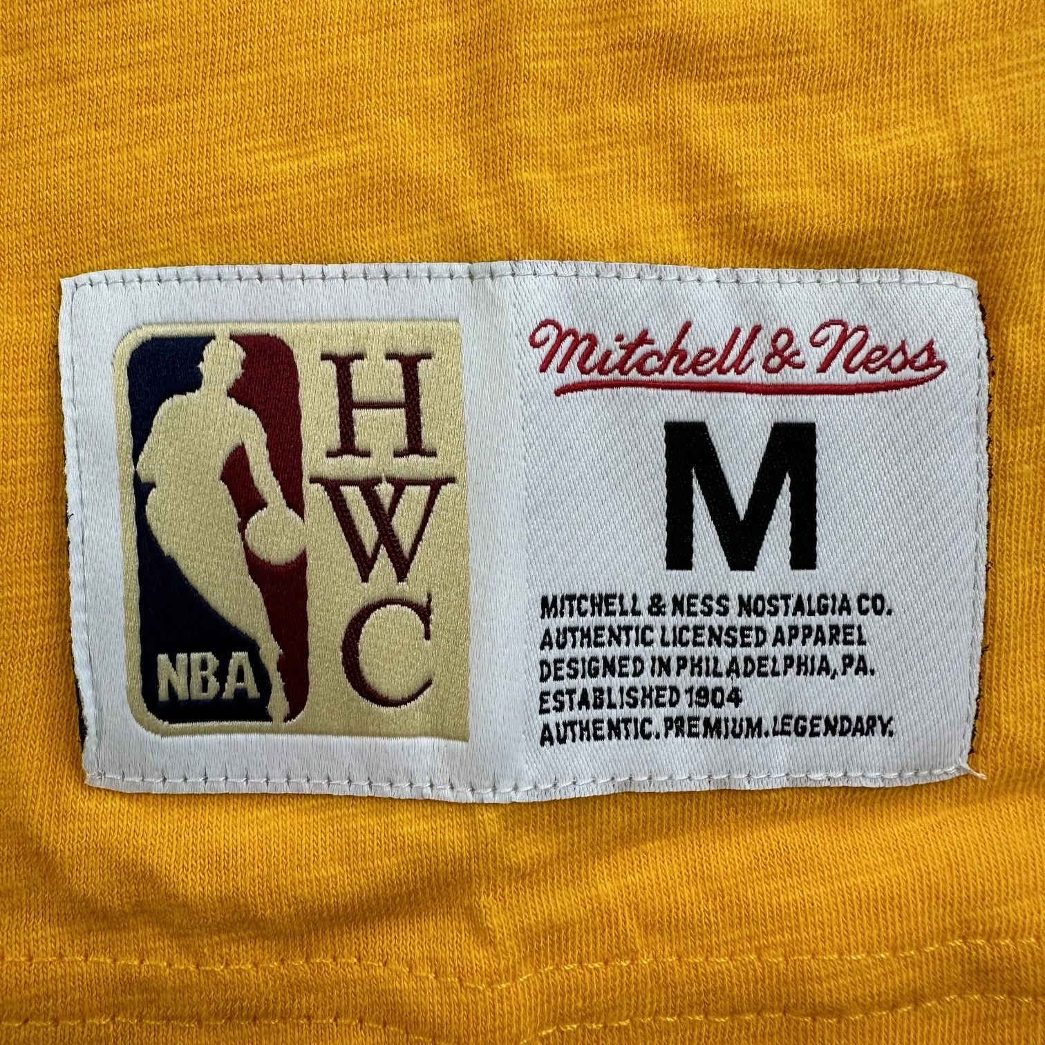 Los Angeles Lakers NBA Mitchell & Ness Legendary Slub 1.0 T-Shirt Gelb Los Angeles Lakers NBA Mitchell & Ness Legendary Slub 1.0 T-Shirt Gelb