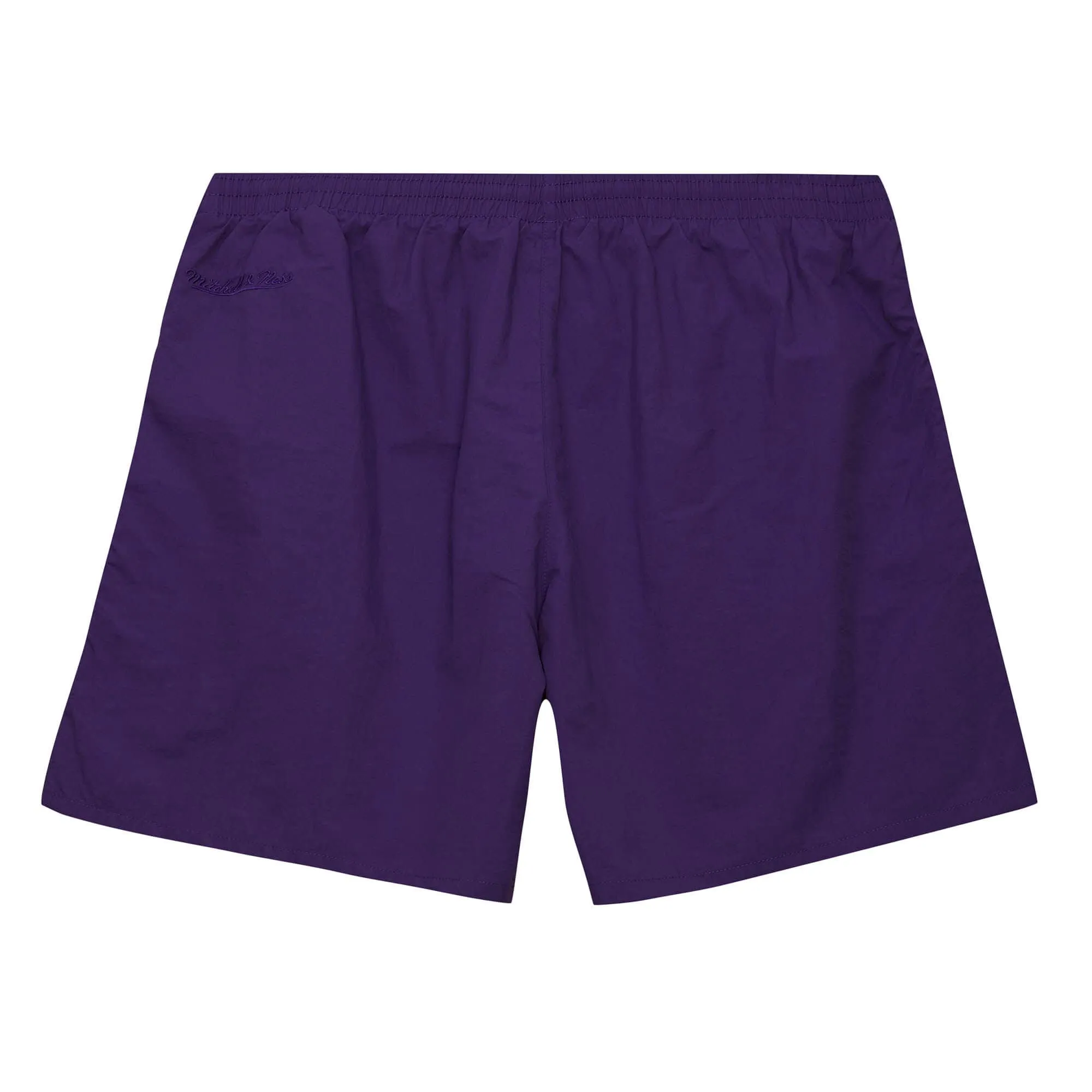 Los Angeles Lakers NBA Mitchell & Ness Team Heritage Woven Shorts Lila Los Angeles Lakers NBA Mitchell & Ness Team Heritage Woven Shorts Lila