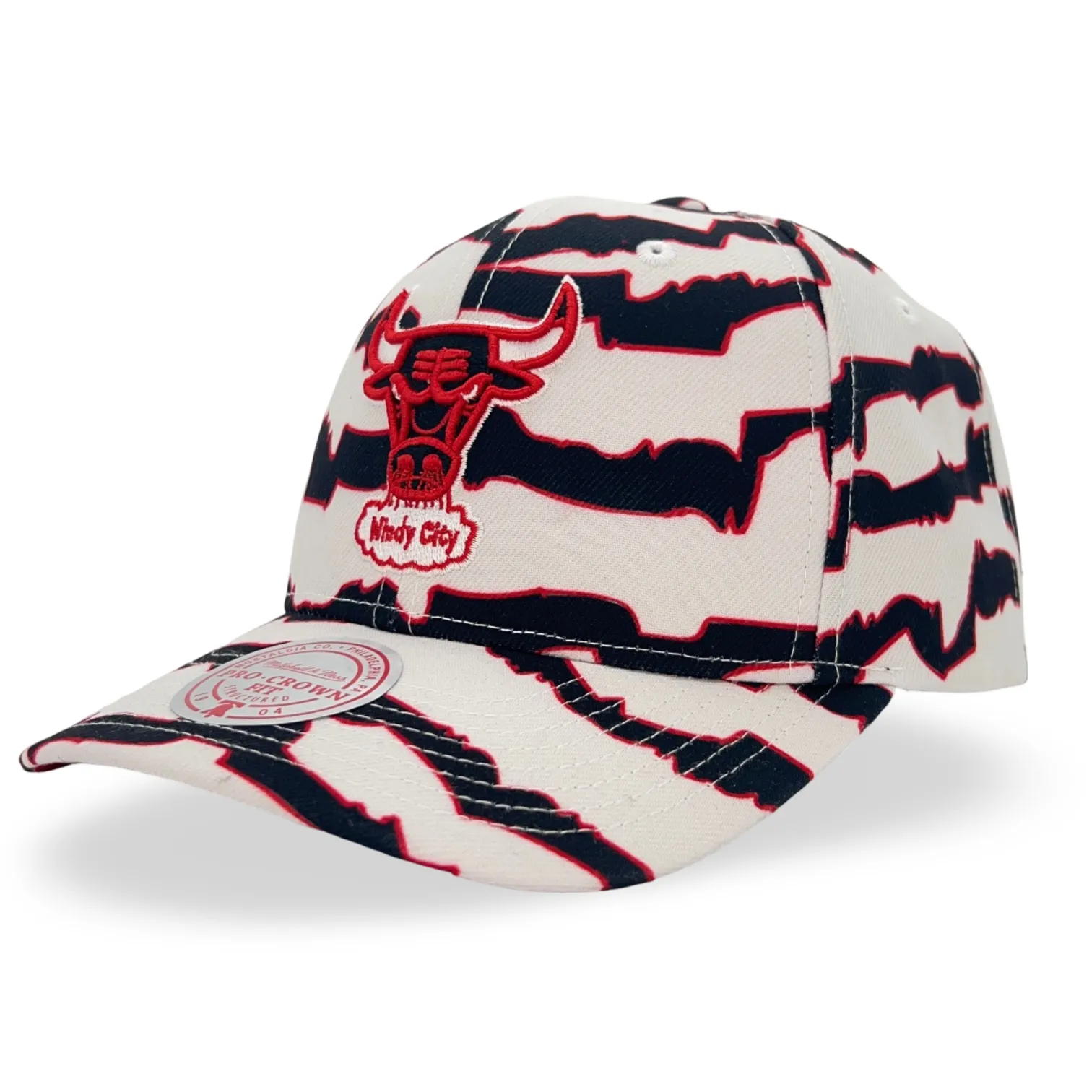 Chicago Bulls NBA Mitchell & Ness Krookz Pro Snapback HWC Chicago Bulls NBA Mitchell & Ness Krookz Pro Snapback HWC