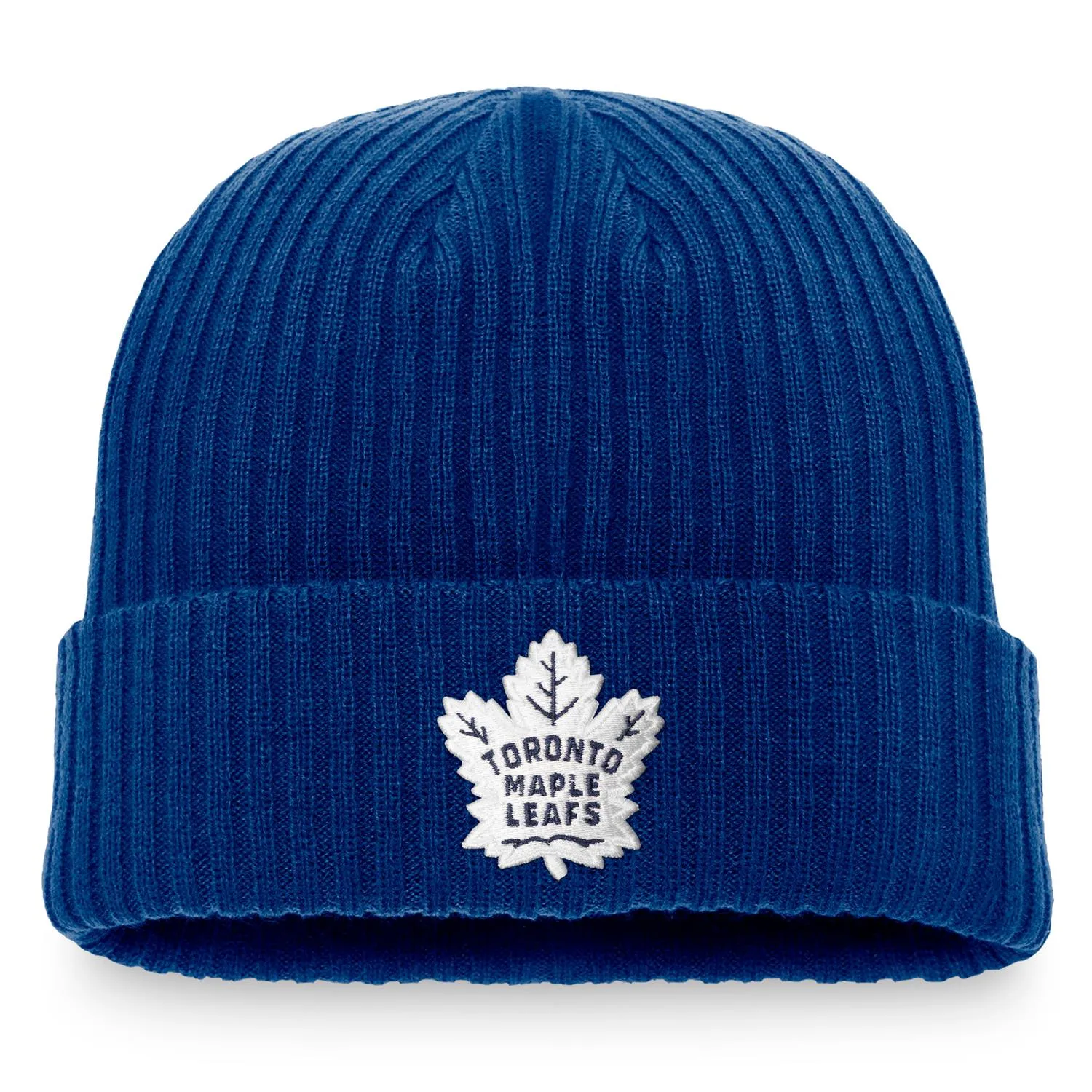 Toronto Maple Leafs NHL Fanatics Core Beanie Mütze Blau