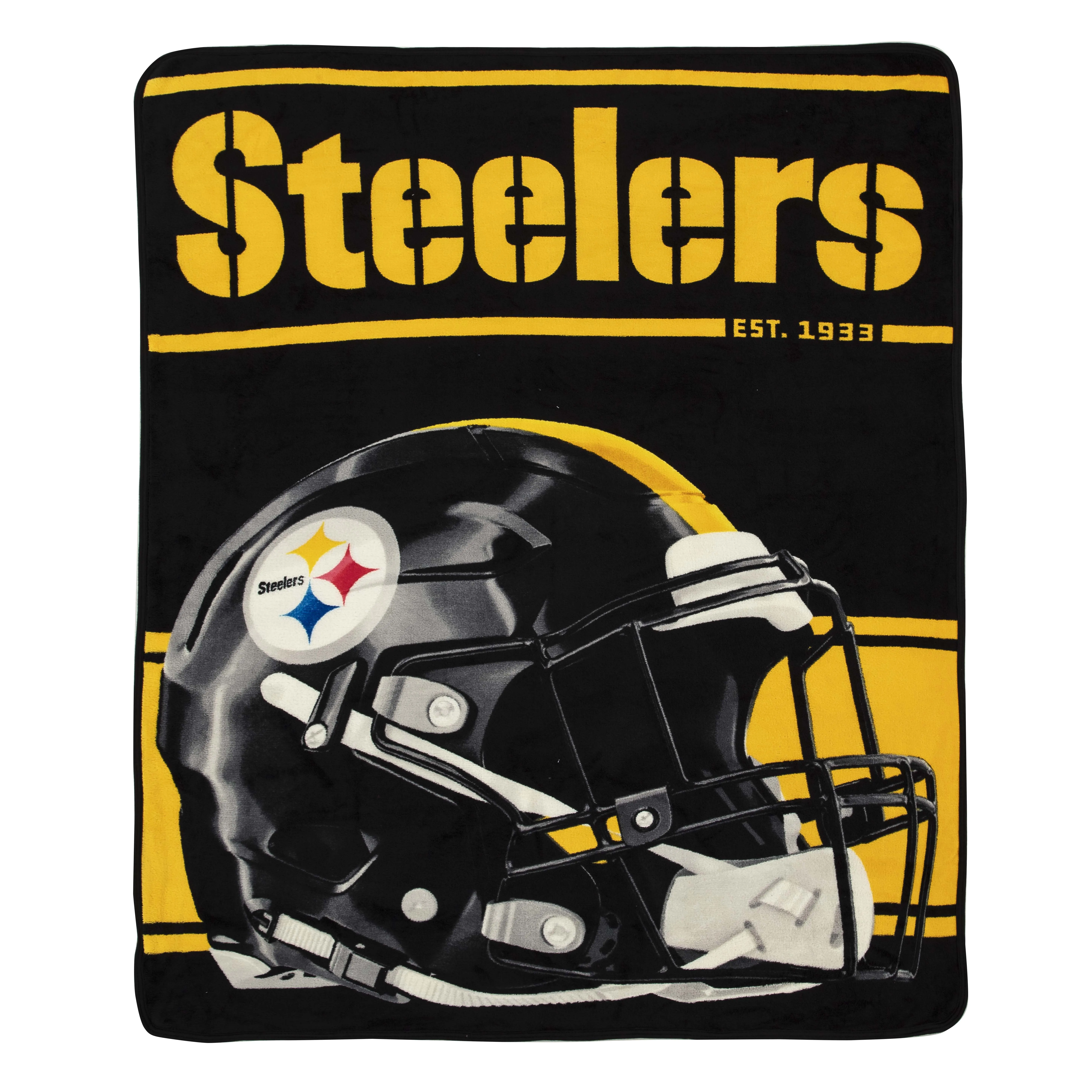 Pittsburgh Steelers NFL Super Plush Run Decke