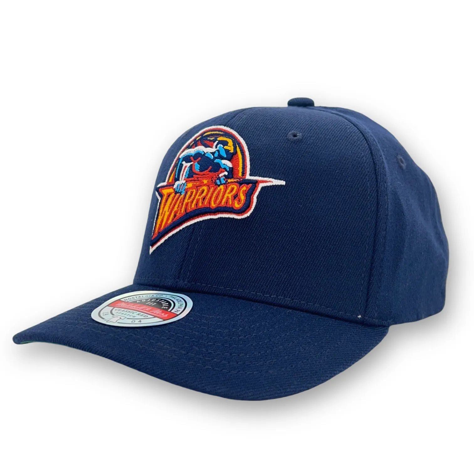 Golden State Warriors NBA Mitchell & Ness Team Ground 2.0 Stretch Snapback HWC