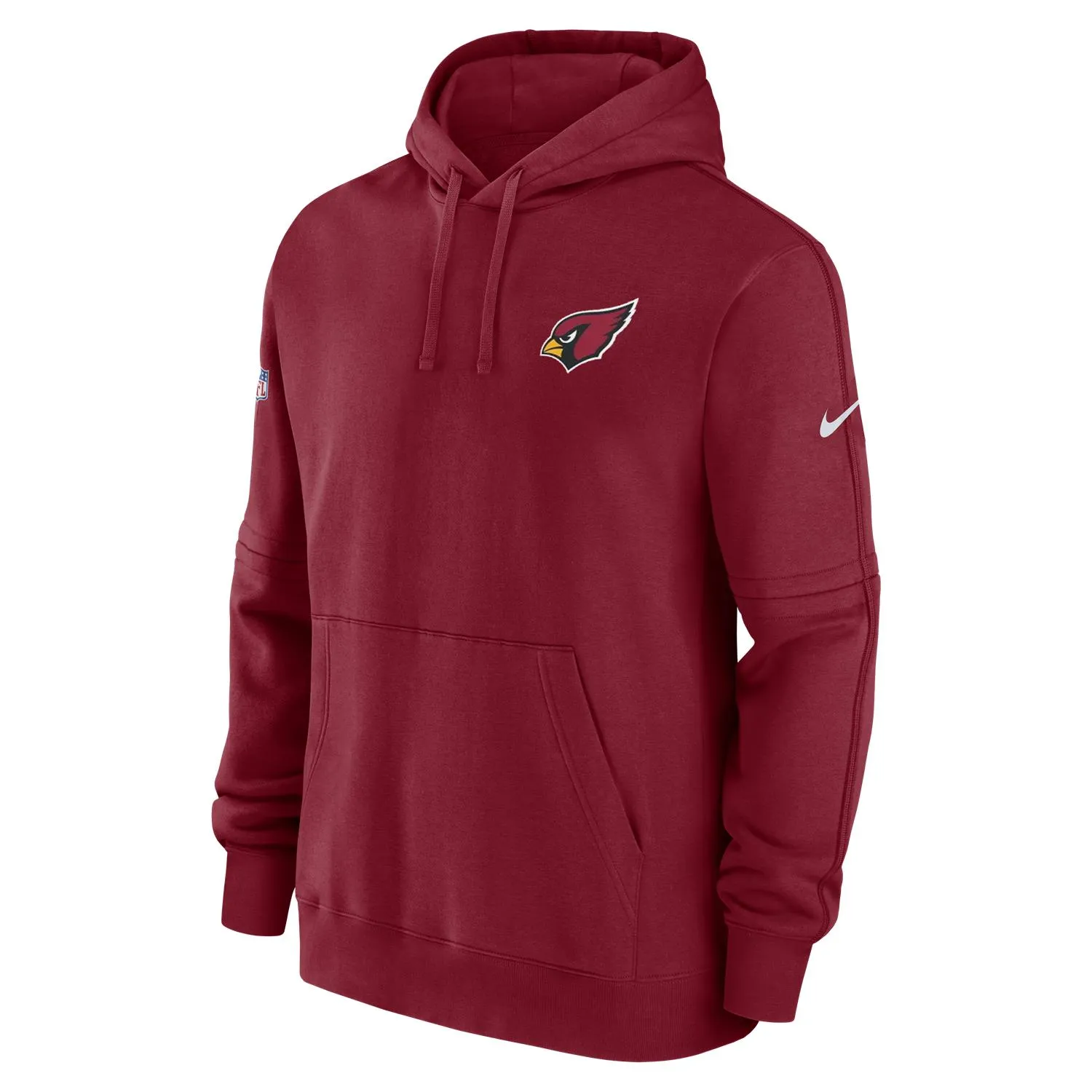 Arizona Cardinals NFL Nike Sideline 2023 Club Hoodie Rot