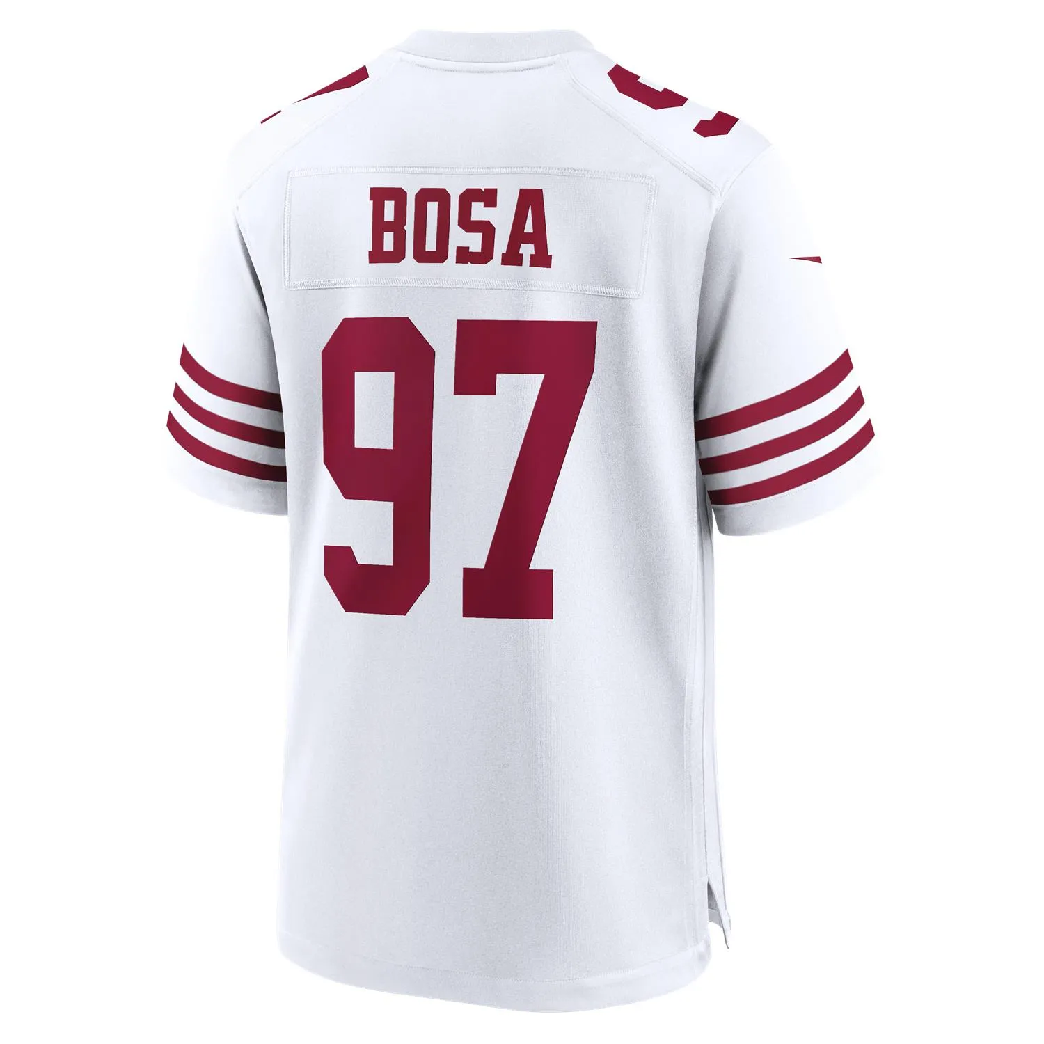 Nick Bosa #97 San Francisco 49ers NFL Football Nike Game Trikot Weiß