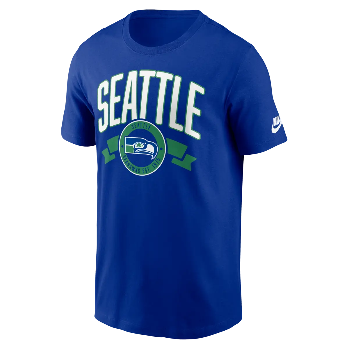 Seattle Seahawks NFL Nike Rewind Front & Back Hit Essential T-Shirt