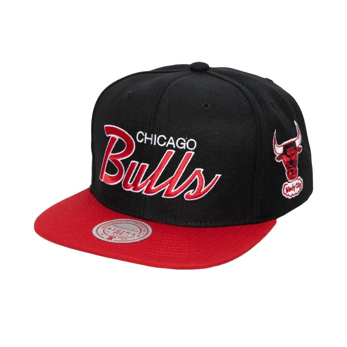 Chicago Bulls NBA Mitchell & Ness Team Script 2.0 Snapback HWC Chicago Bulls NBA Mitchell & Ness Team Script 2.0 Snapback HWC