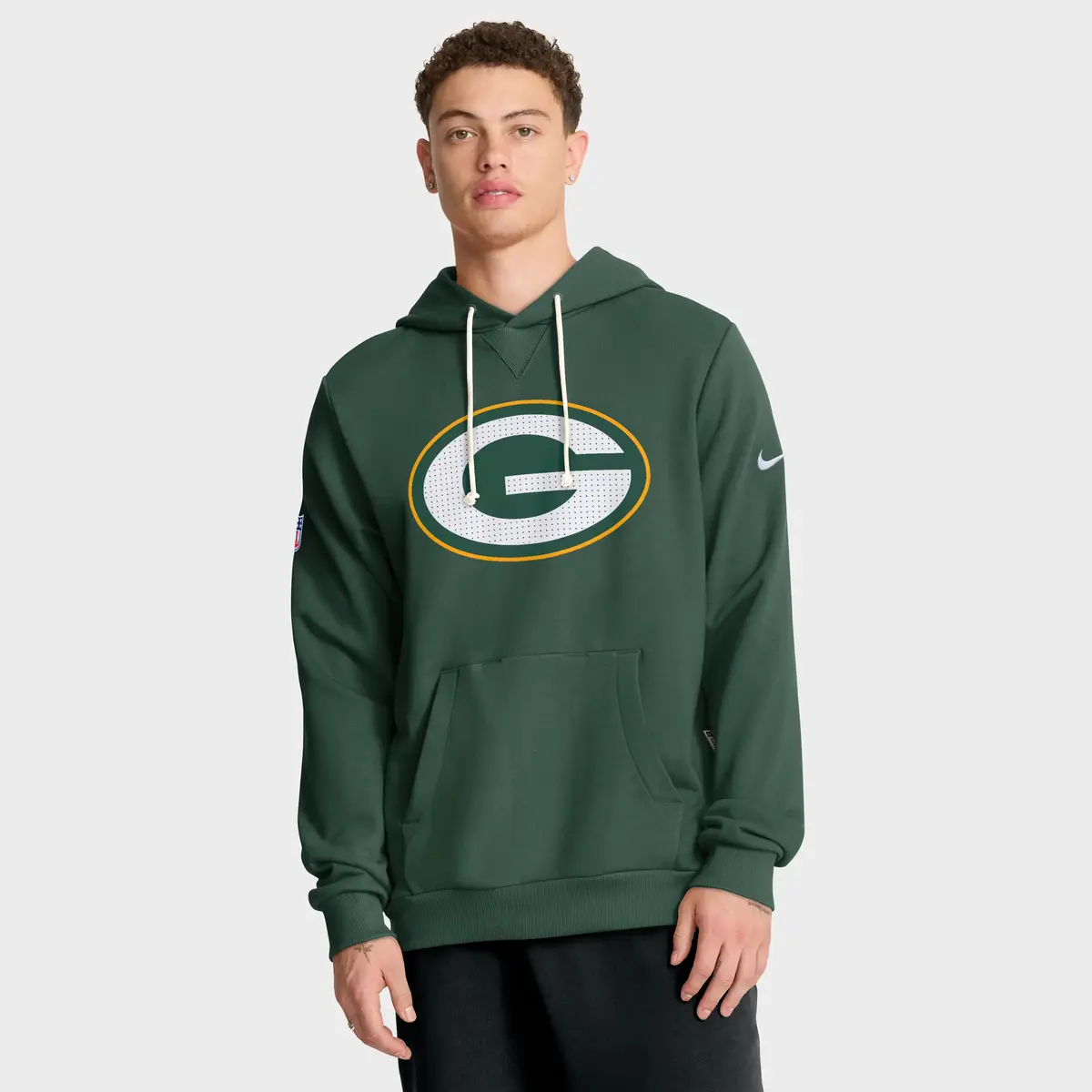 Green Bay Packers NFL Nike Sideline 2025 Standard Issue Hoodie