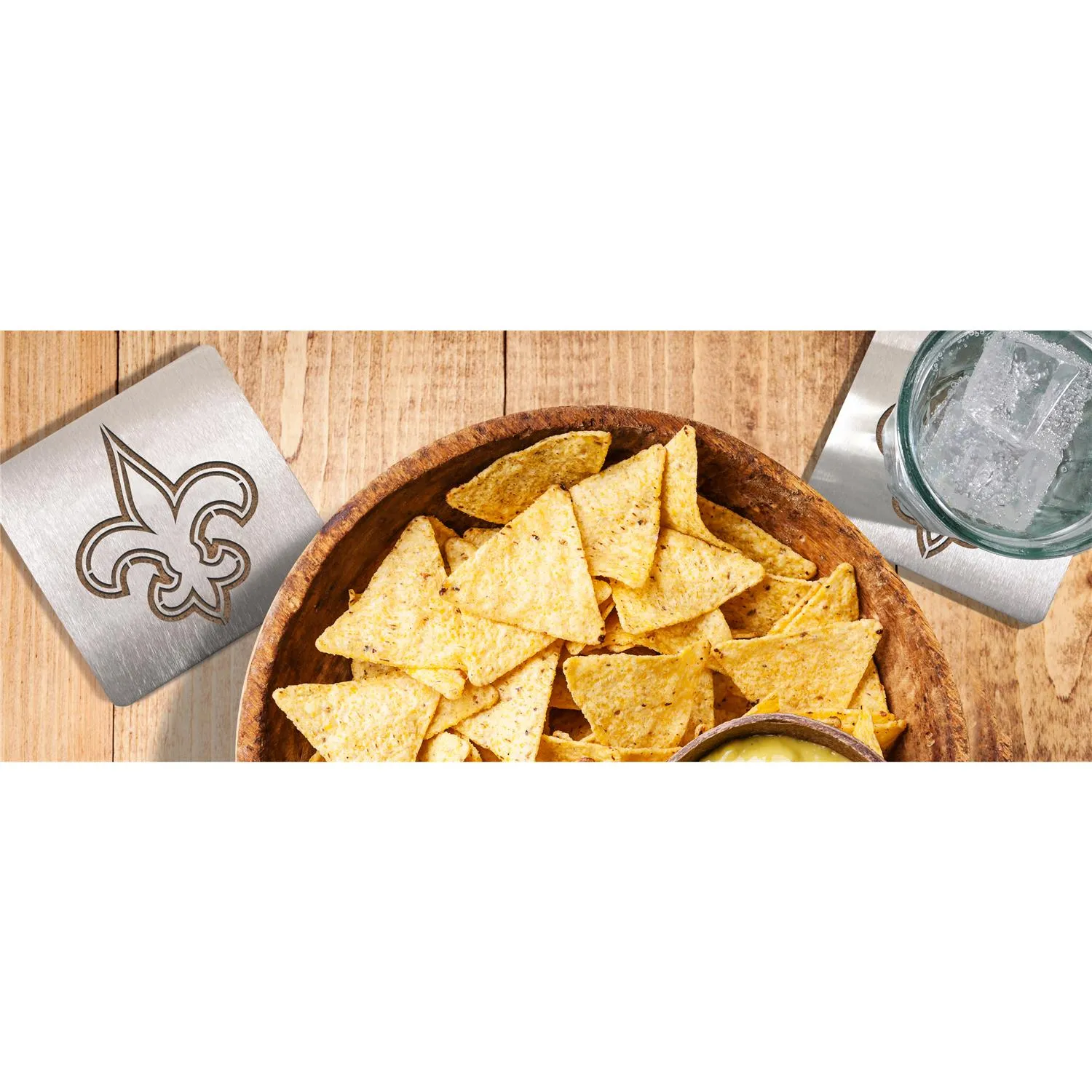 New Orleans Saints NFL YouTheFan! Untersetzer Boaster (4er-Set)