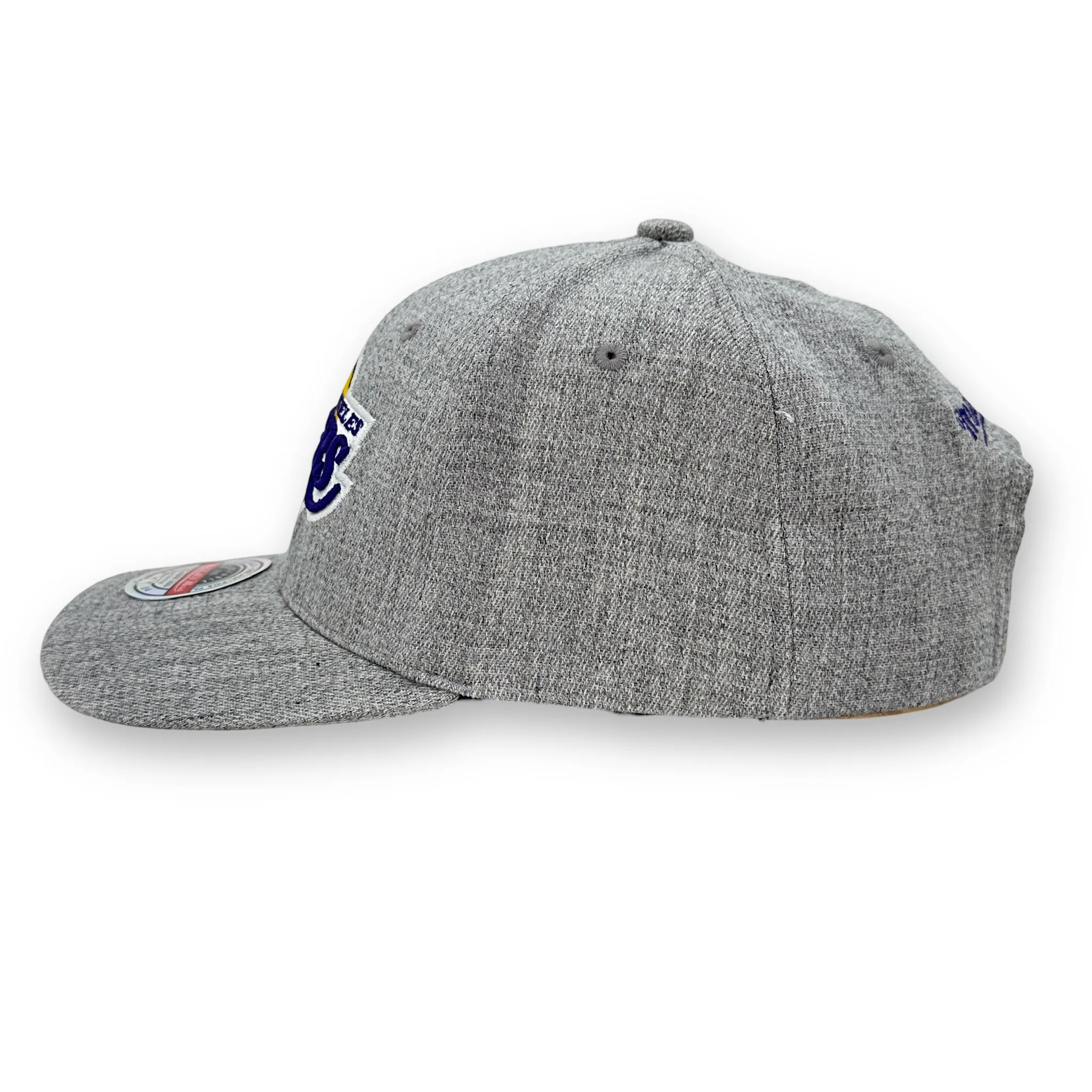 Los Angeles Lakers NBA Mitchell & Ness Team Heather 2.0 Stretch Snapback Los Angeles Lakers NBA Mitchell & Ness Team Heather 2.0 Stretch Snapback