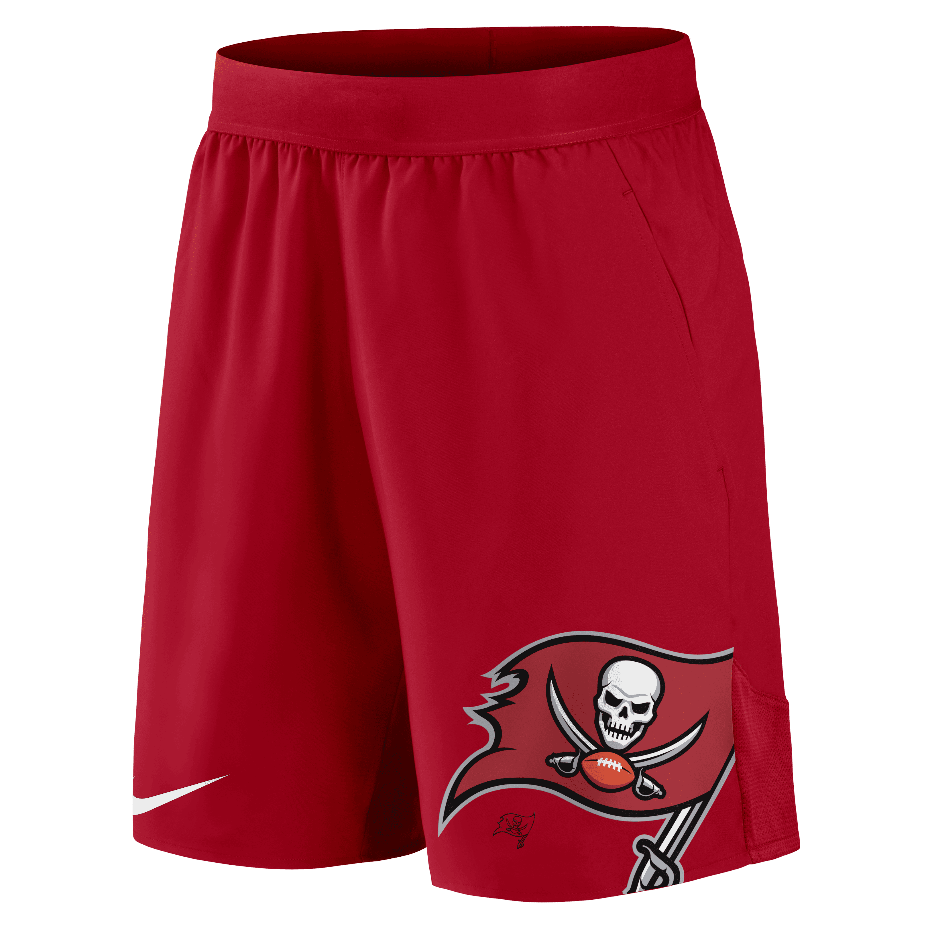Tampa Bay Buccaneers NFL Nike Logo Dri-FIT Performance Shorts Rot