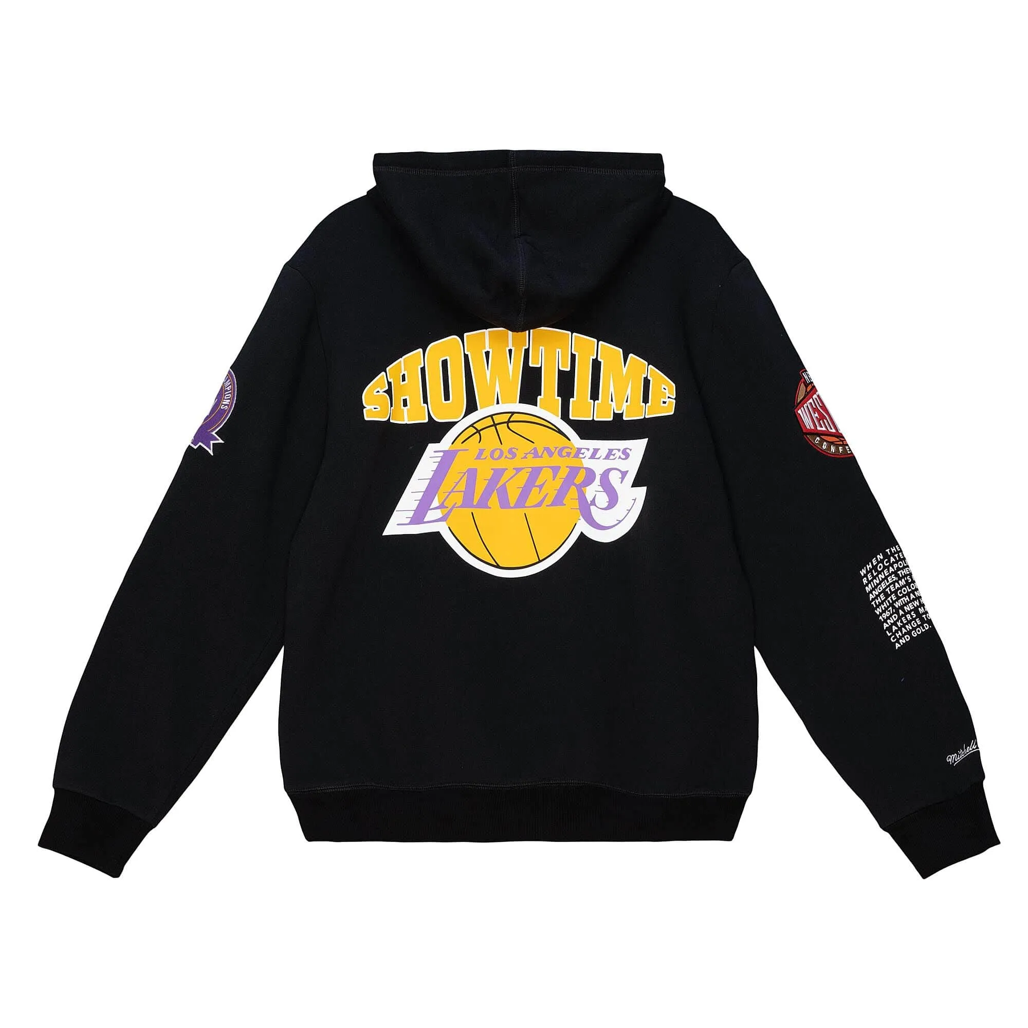 Los Angeles Lakers NBA Mitchell & Ness Team Origins Fleece Hoodie Schwarz Los Angeles Lakers NBA Mitchell & Ness Team Origins Fleece Hoodie Schwarz