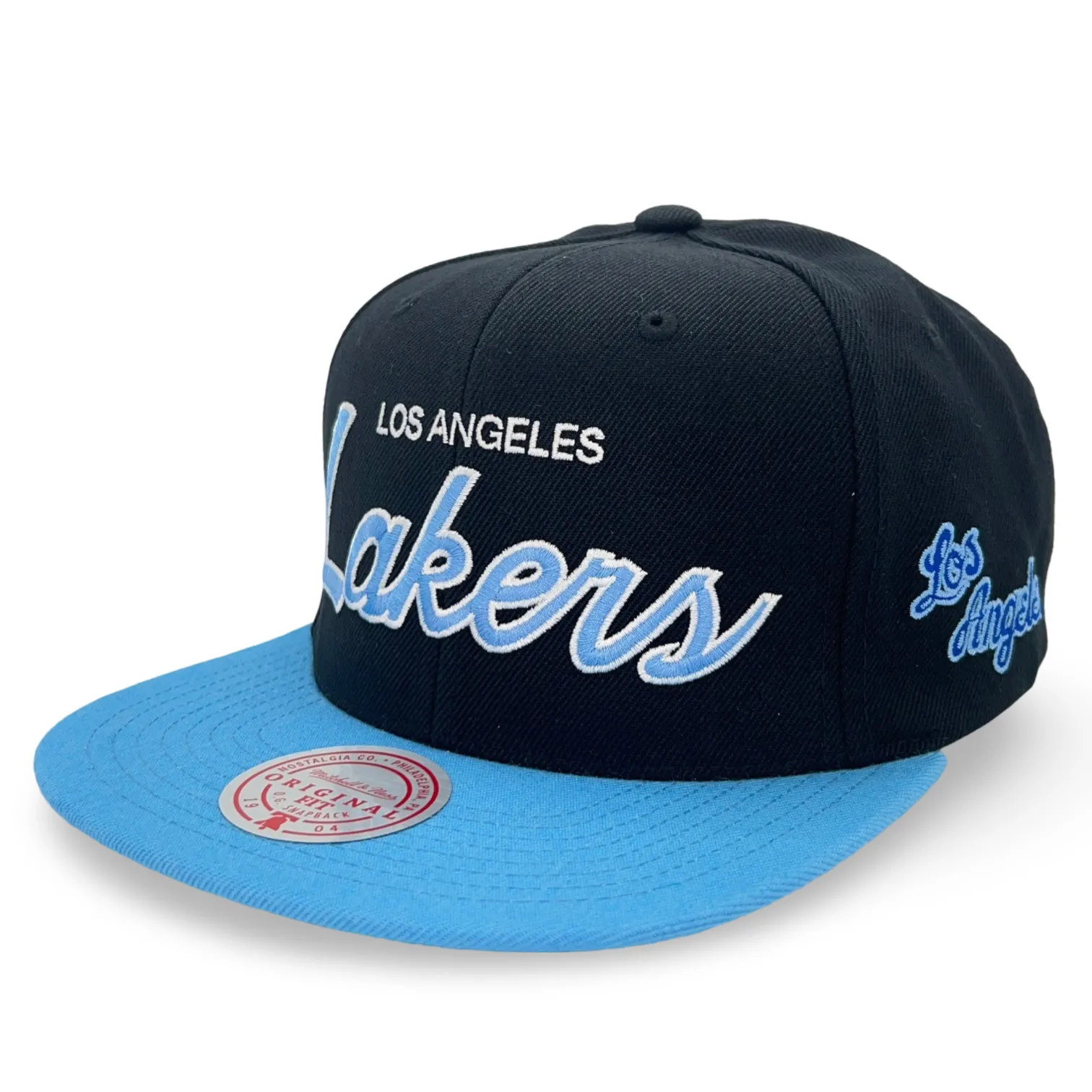Los Angeles Lakers NBA Mitchell & Ness Team Script 2.0 Snapback HWC
